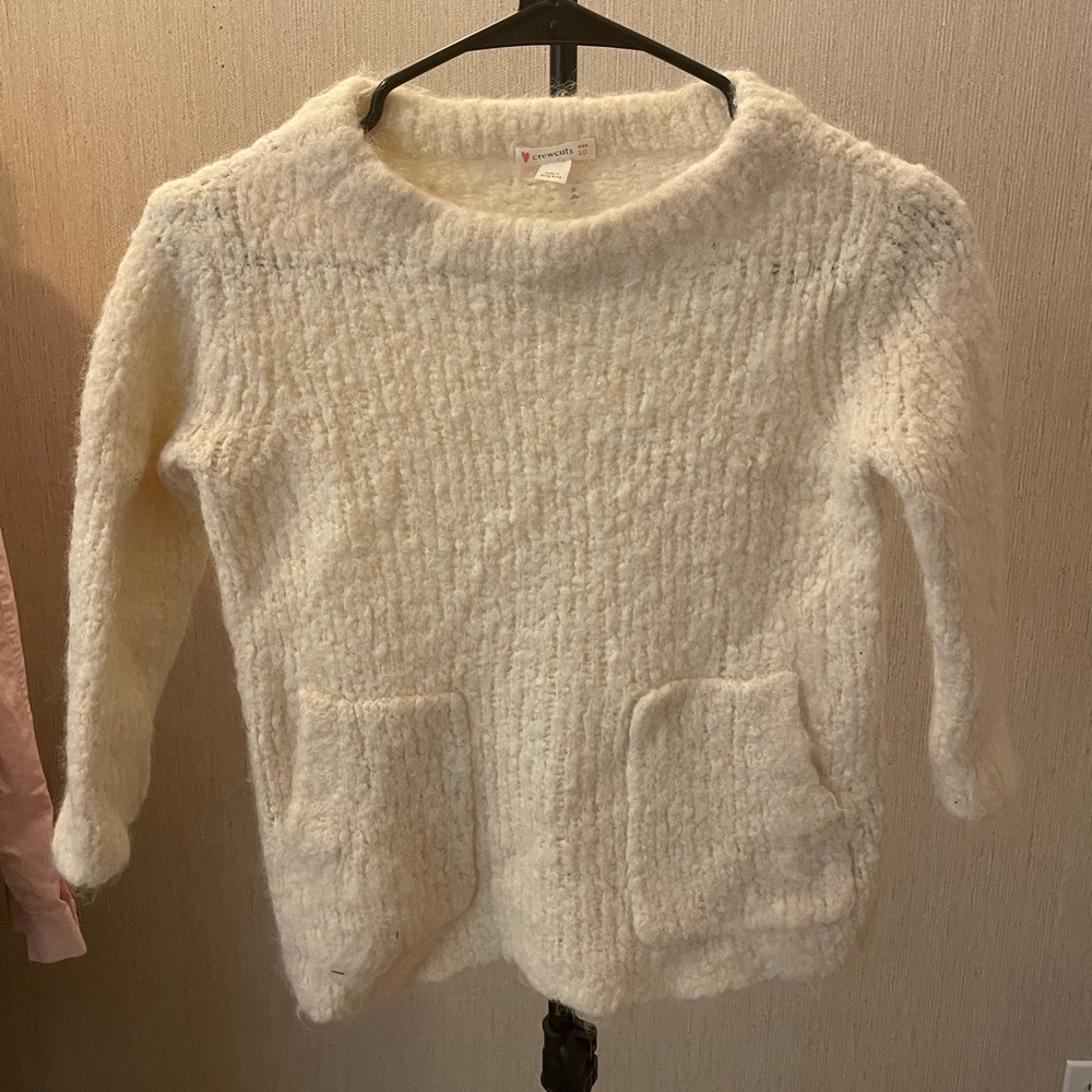 Childrens Alpaca Blend Sweater Sz 10